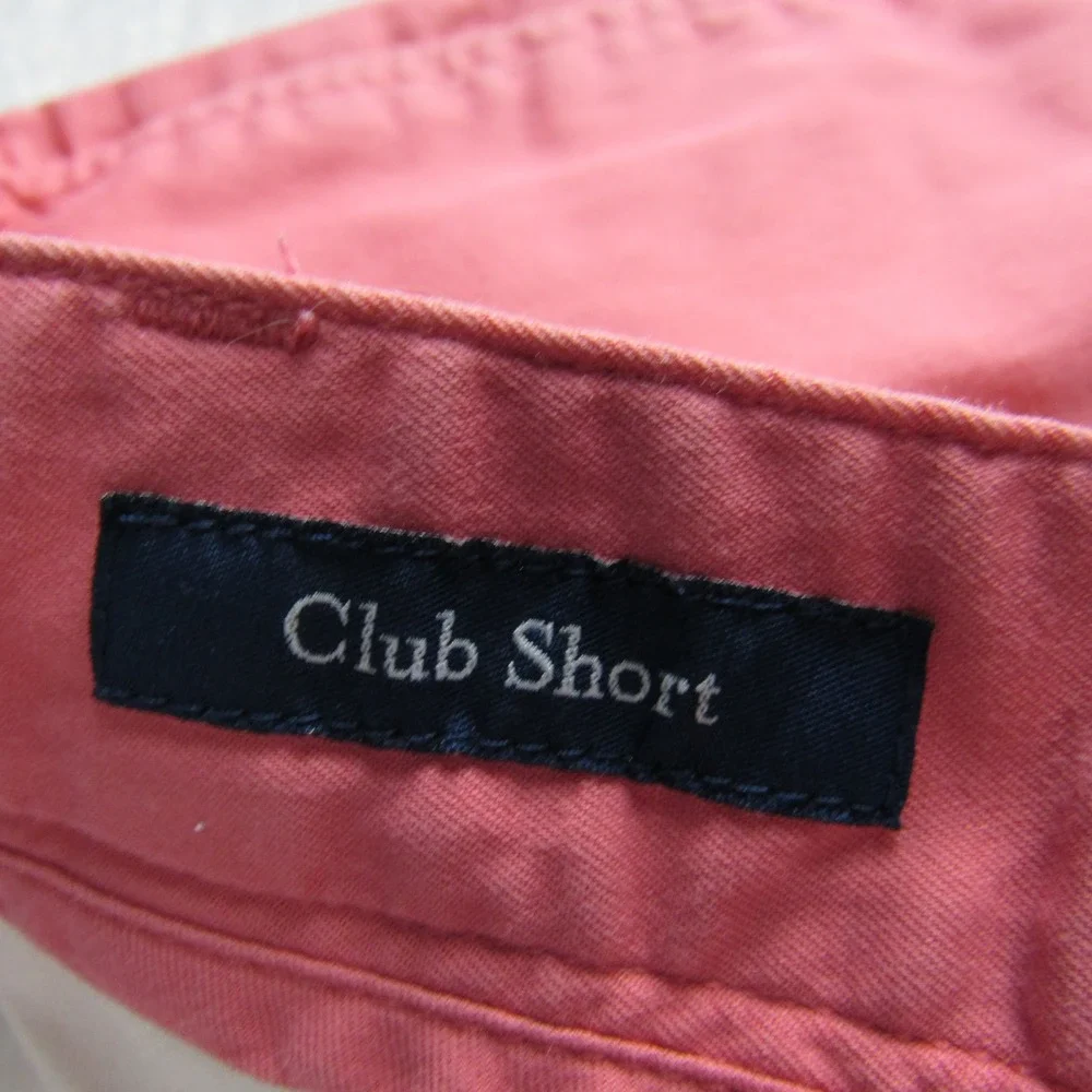 Vineyard Vines Club Short Mens 38 Pink Cotton Chino Shorts